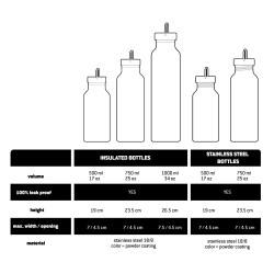 Gourde inox 1L Klean Kanteen | Hydratation durable